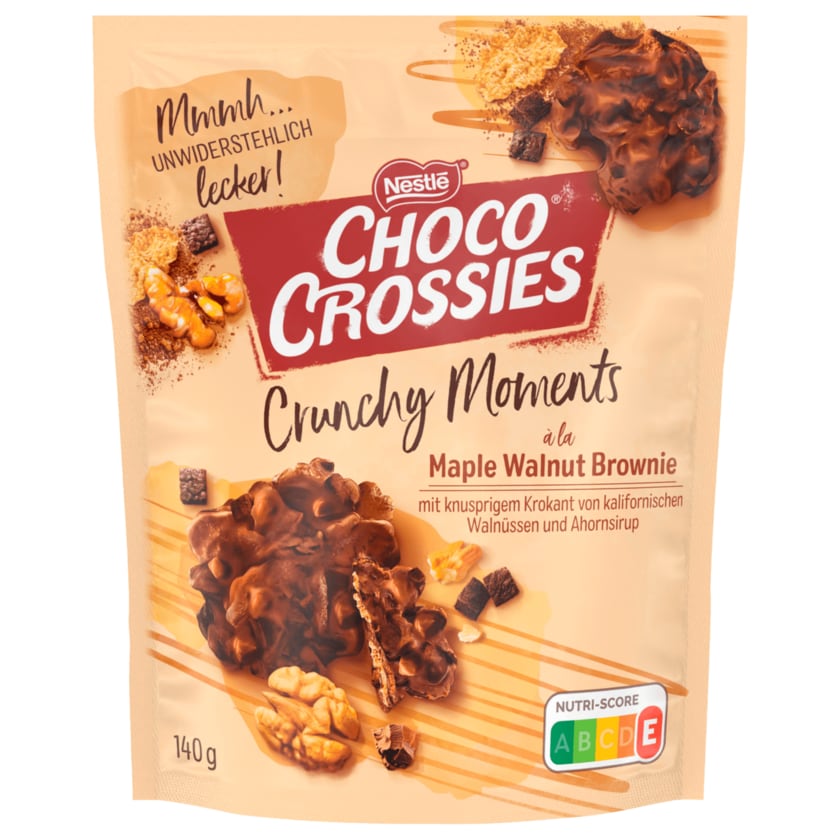 Nestlé Choco Crossies à la maple walnut brownie 140g